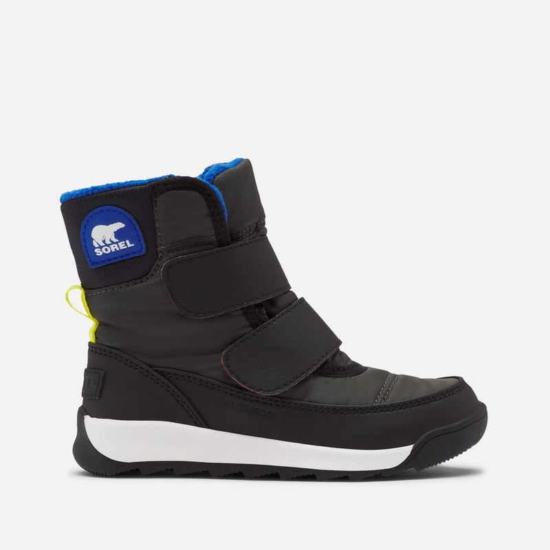 Sorel Toddler Whitney II Strap Boot â€” Coal â€” Waterproof Winter Boots â€” Size 4 - Image 2